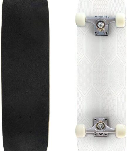 Japanese Style Cherry Blossom Skateboard 31"x8" Double-Warped Skateboards Outdoor Street Sports Skateboard for Beginners Professionals Cool Adult Teen Gifts